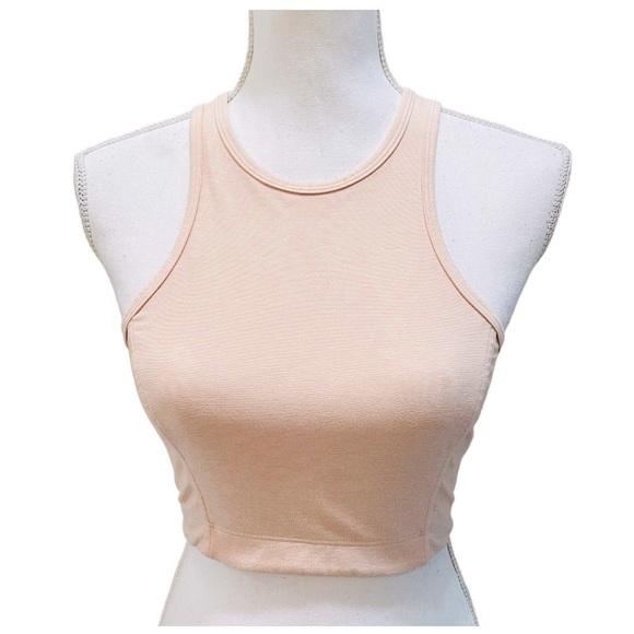 Outdoor Voices Light Pink Sports Bra XS X-Small - Picture 1 of 4